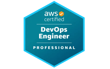 AWS DevOps Engineer certification badge